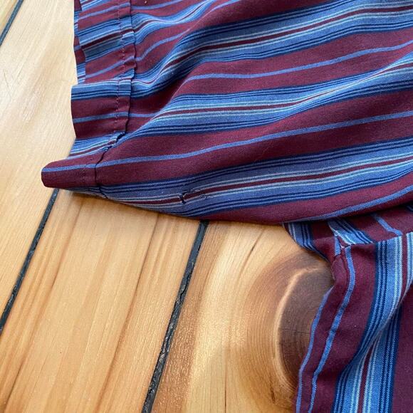 Vintage 1980s Plains Western Wear Pearl Snap Button Up Short Sleeve Shirt L - Picture 4 of 4